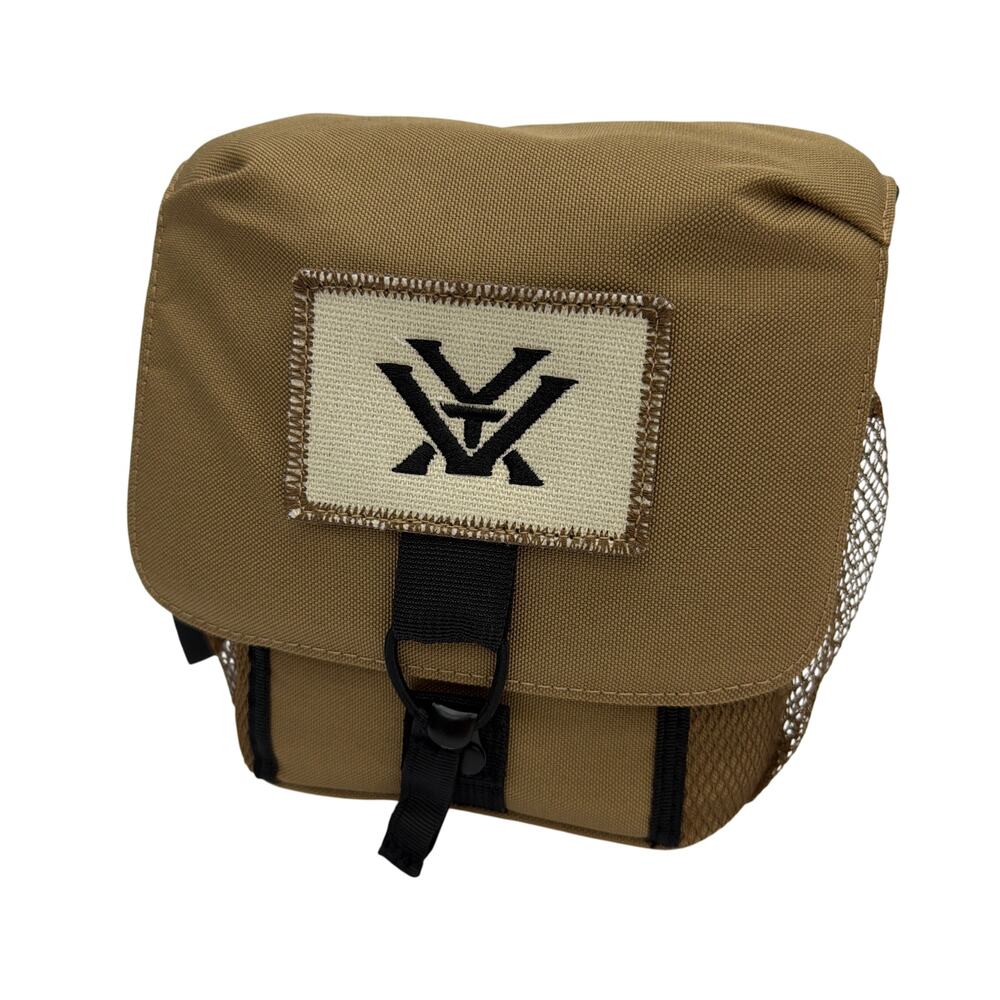 Vortex Binocular Carry Case Tan Brown 7 x 7 x 3.5 No Harness